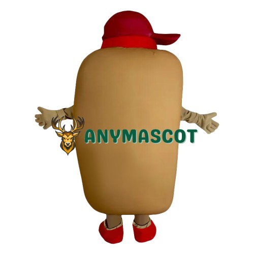 Friendly Lightweight Hot Dog Mascot Costume