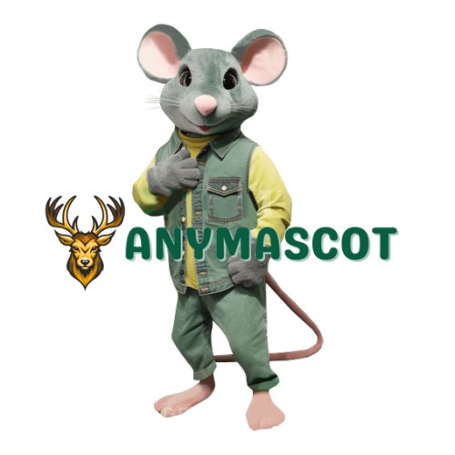 Happy Lightweight Mouse Mascot Costume Adult Costume