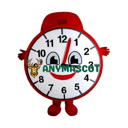 Happy Alarm Clock Mascot Costume
