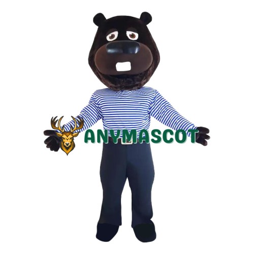 Handsome Lightweight Beaver Mascot Costume