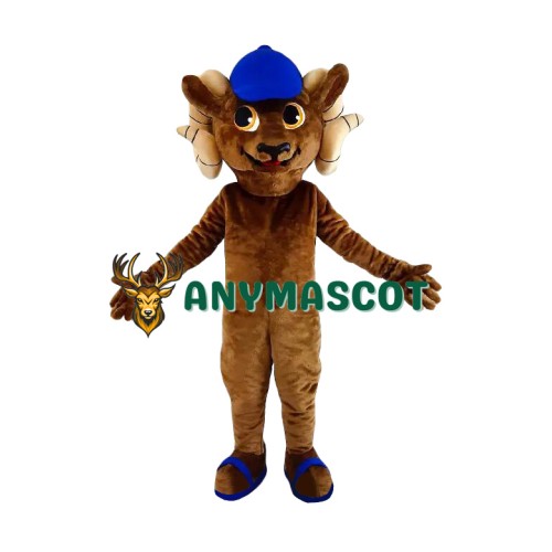 Happy Lightweight Ram Mascot Costume