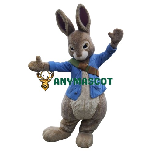 Realistic Lightweight Peter Rabbit Mascot Costume