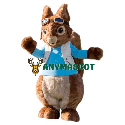 Cartoon Lightweight Squirrel Mascot Costume