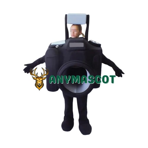 Friendly Realistic Lightweight Camera Mascot Costume