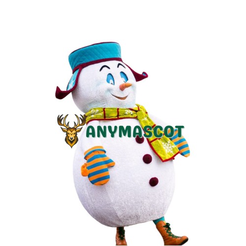 Affordable Realistic Lightweight Snowman Mascot Costume