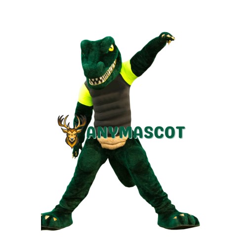 Sport Realistic Alligator Mascot Costume