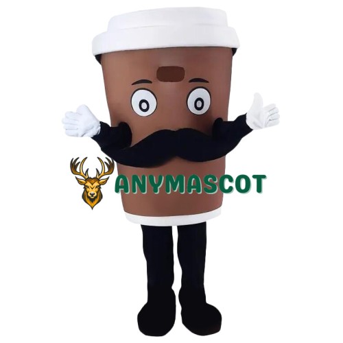 Affordable Lightweight Realistic Coffee Mascot Costume