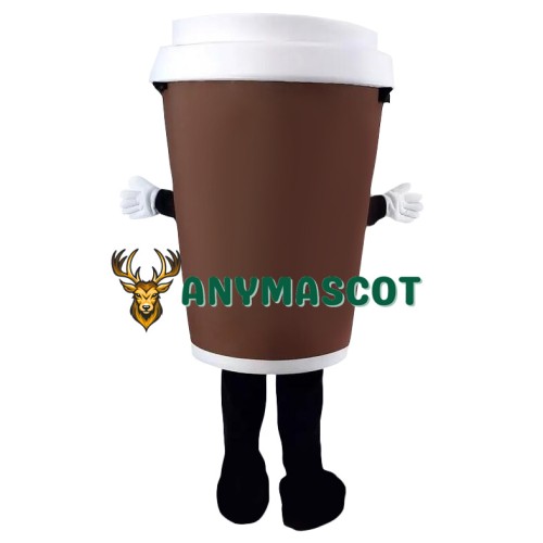 Affordable Lightweight Realistic Coffee Mascot Costume