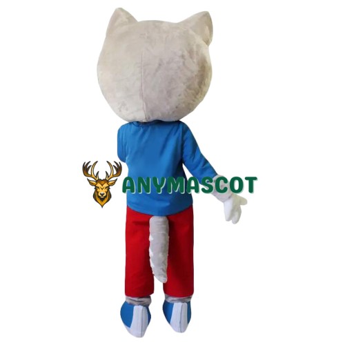 Affordable Lightweight Little Wolf Mascot Costume