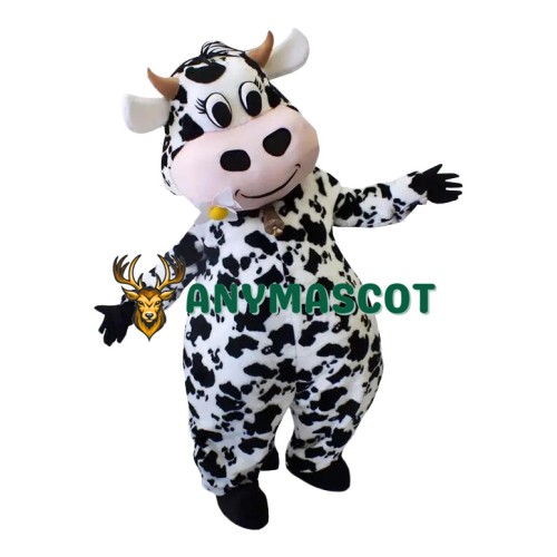 Affordable Happy Lightweight Cow Mascot Costume