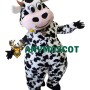 Affordable Happy Lightweight Cow Mascot Costume