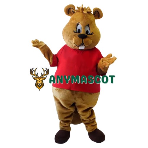 Lovely Lightweight Beaver Mascot Costume Adult Costume