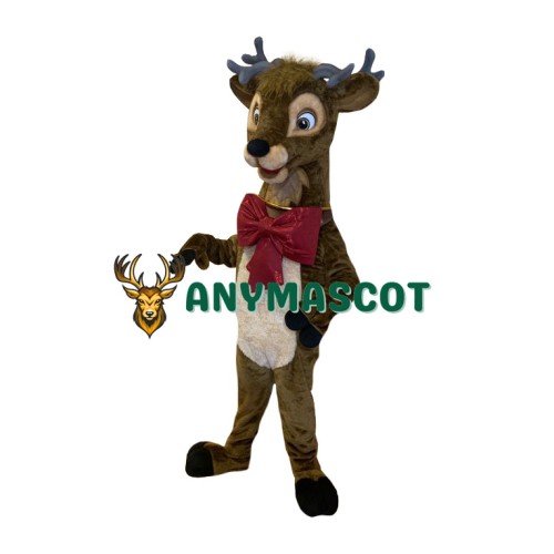 Happy Lightweight Reindeer Mascot Costume Adult Costume