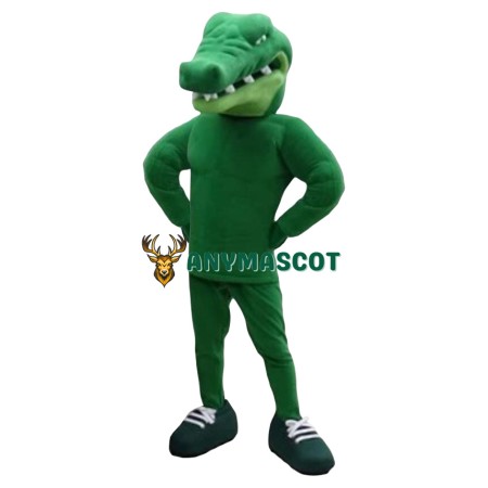 Sport Lightweight Crocodile Mascot Costume