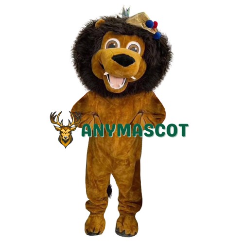 Happy Deluxe Lion Mascot Costume