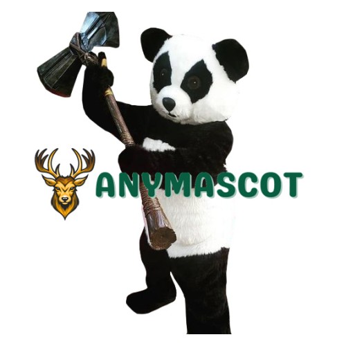 Deluxe Panda Mascot Costume