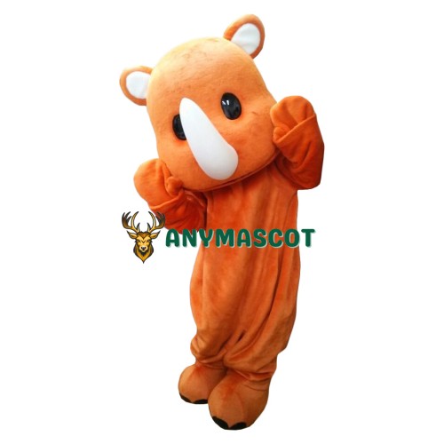 Deluxe Rhino Mascot Costume