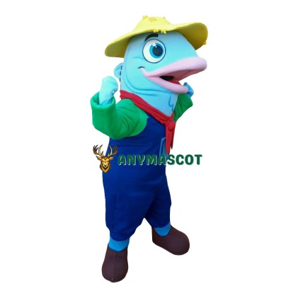 Deluxe Fish Mascot Costume