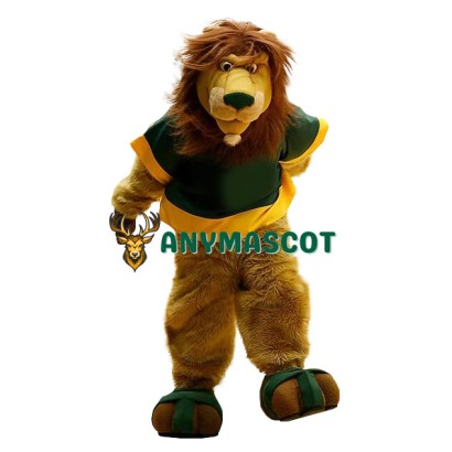 Power Sport Deluxe Lion Mascot Costume