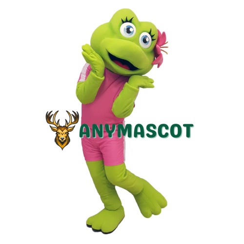 Lovely Female Frog Mascot Costume