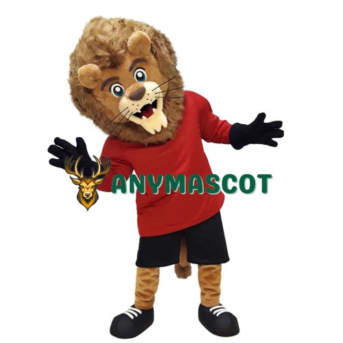 Deluxe Sport Lightweight Lion Mascot Costume