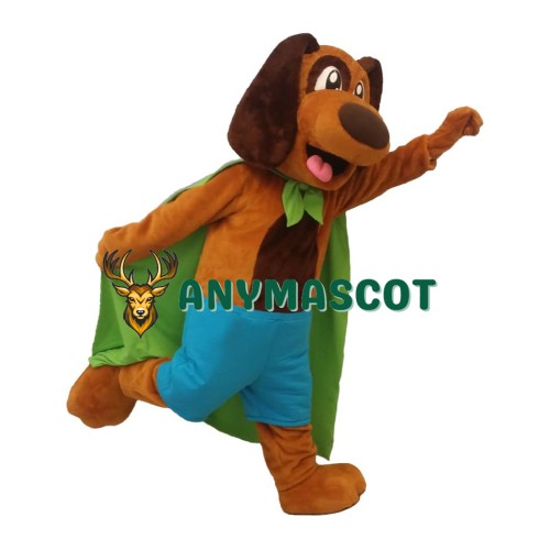 Deluxe Happy Lightweight Dog Mascot Costume