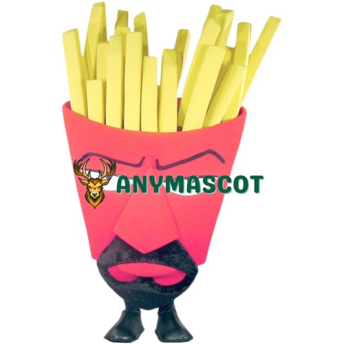Funny French Fries Mascot Costume