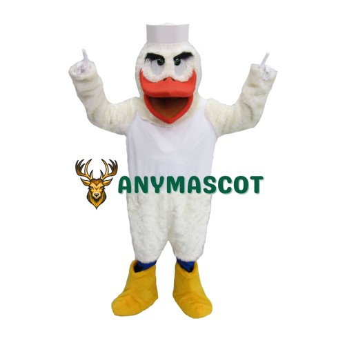 Deluxe White Duck Mascot Costume