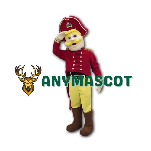 Red Realistic Lightweight Patriot Mascot Costume