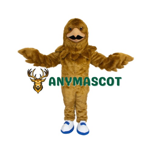 Realistic Lightweight Yellow Eagle Mascot Costume