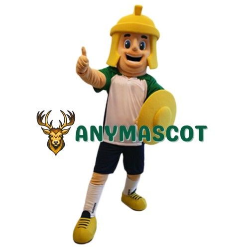 Happy Deluxe Realistic Spartan Mascot Costume