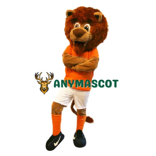 Sport Deluxe Realistic Lion Mascot Costume
