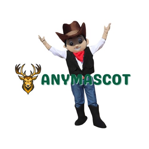 Happy Dallas Cowboy Mascot Costume