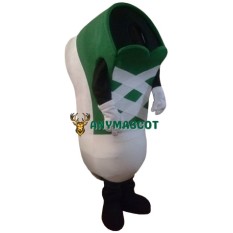 Green Shoes Mascot Costume