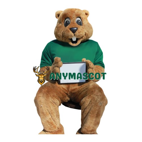 Deluxe Realistic Lightweight Beaver Mascot Costume