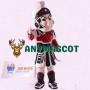 Red Spartan Trojan Knight Sparty Mascot Costume