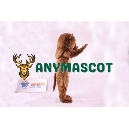 Cute Wally Lion Mascot Costume