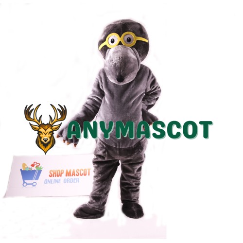 Glasses Mole Mascot Costume
