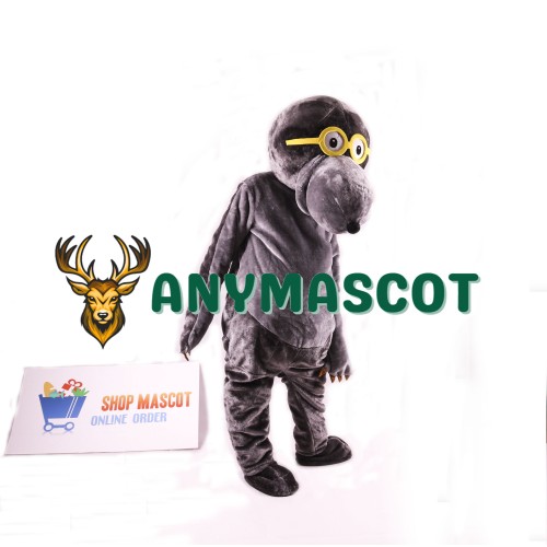 Glasses Mole Mascot Costume