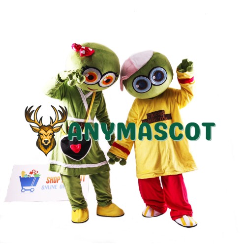 Frog Plush Adult Mascot Costume