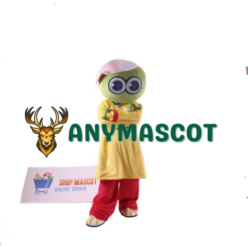 Frog Plush Adult Mascot Costume