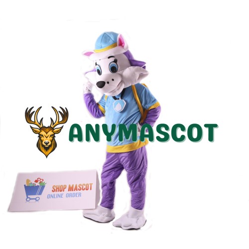 Paw Patrol Snowy Mountain Pup Cartoon Mascot Costume