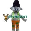 Trolls Branch Mascot Costume Parade Costume 