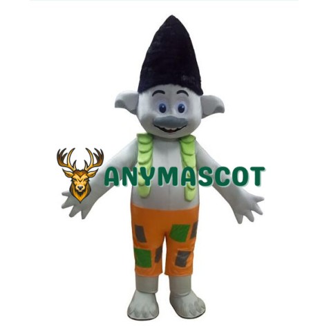 Trolls Branch Mascot Costume Parade Costume 
