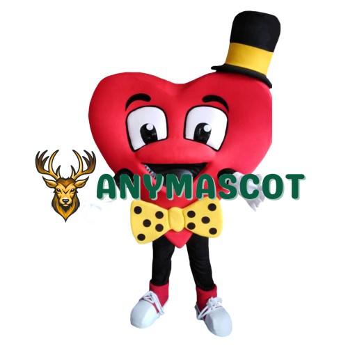 Heart Mascot Costume