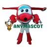 Super Wings Jett Red 1 Mascot Costume
