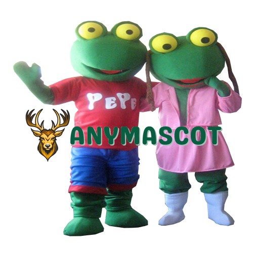 Girl Toad Mascot Costume
