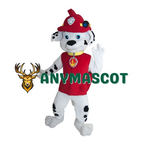 Paw Patrol Red Dog Marshall Mascot Costume