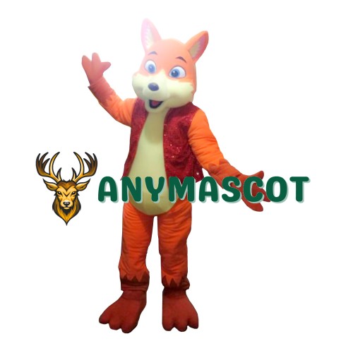 Red Fox Mascot Costume