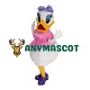 Mouse Clubhouse Miss Duck Daisy Duck Mascot Costume